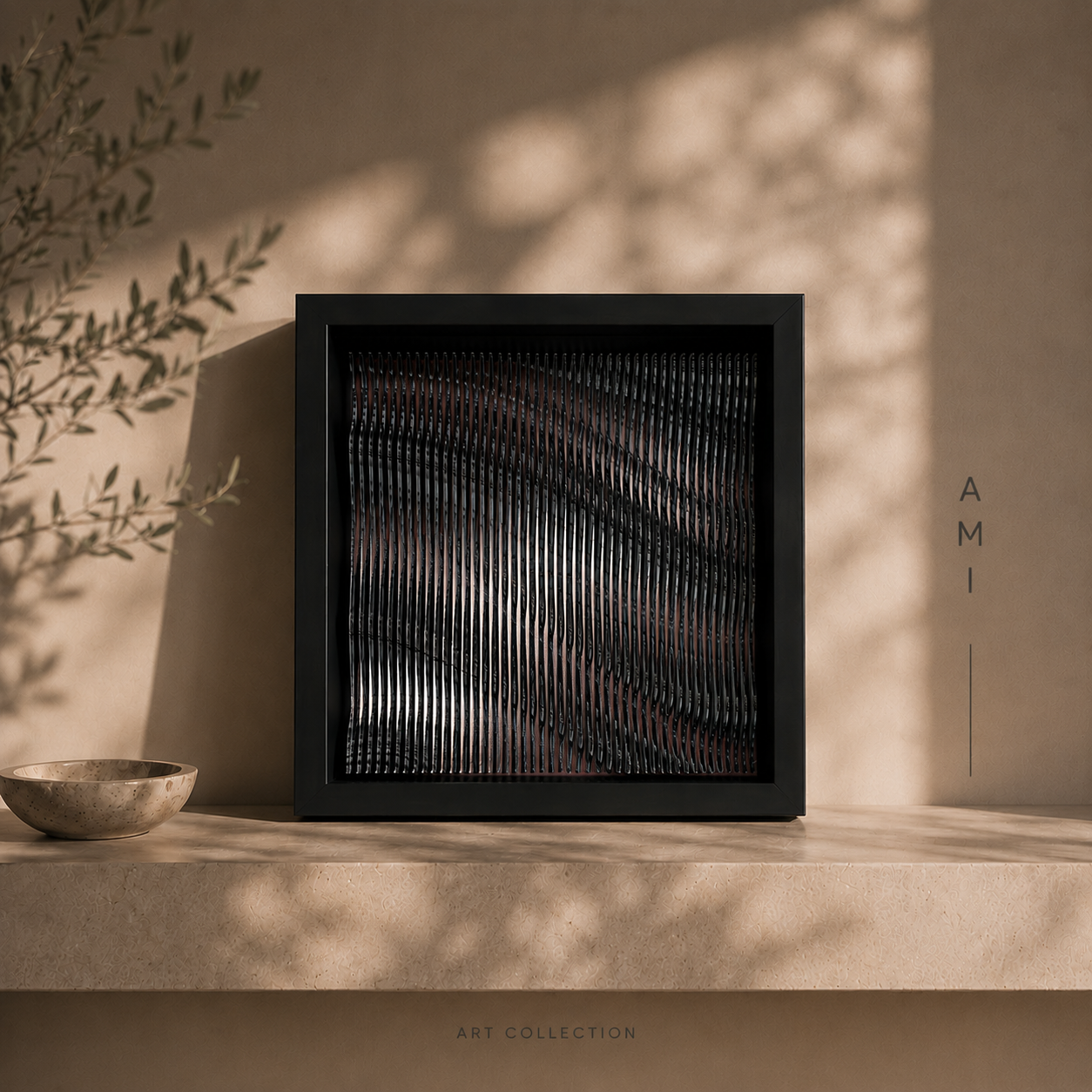 AMI vaso decorativo KĀTA ispirato al movimento delle onde